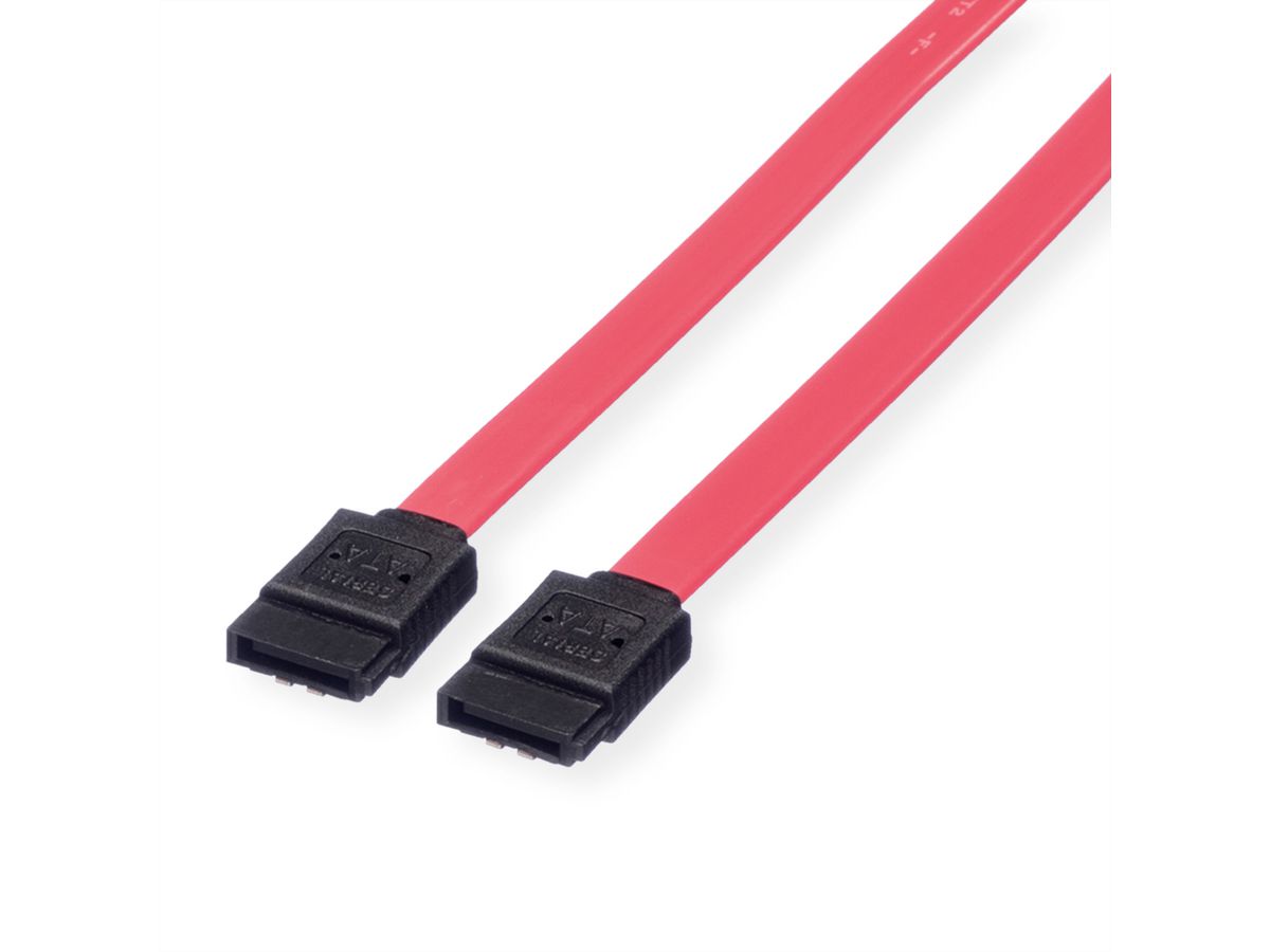 VALUE Internal SATA 6.0 Gbit/s Cable with Latch, 0.5 m