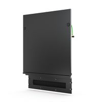 SCHROFF Novastar Rear Panel With Cable Ducting, RAL 7021, 16 U 553W