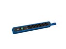 BACHMANN PRIMO 2 6xCEE7/3 1xSPD with loop 1xswitch 2m RAL5010