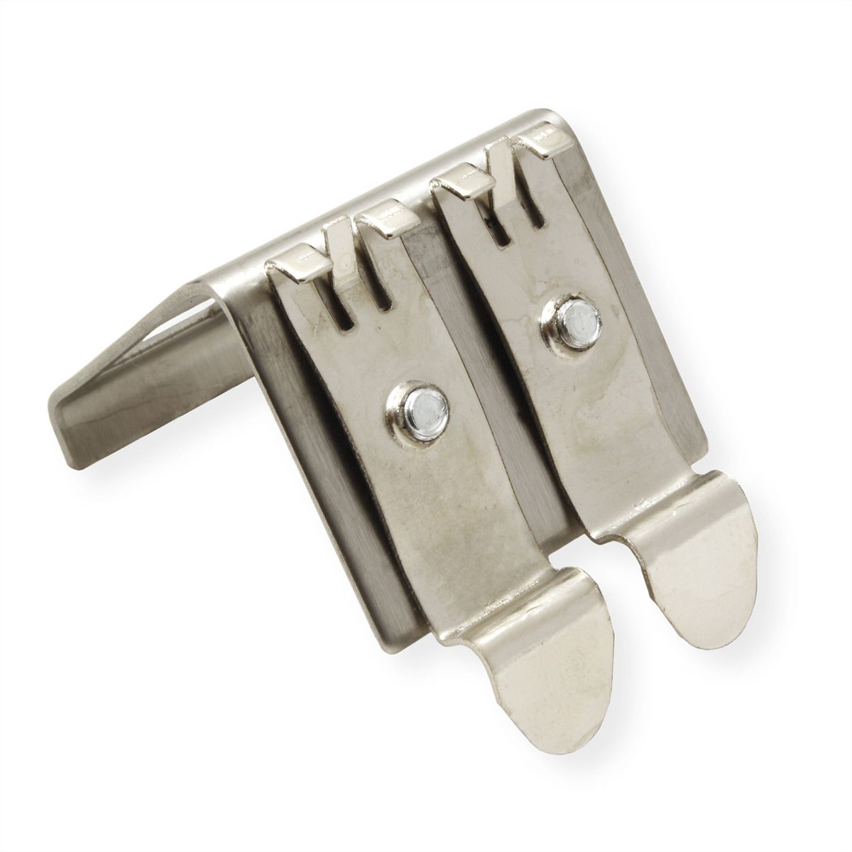 VALUE - DIN-rail adapter leeg, voor 2 keystones