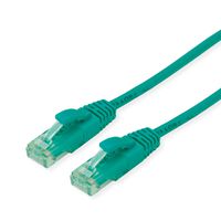 ROLINE RM Patchkabel Cat.6A UTP, groen, 0,3 m