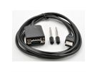 EXSYS EX-1311-2 USB 2.0 naar 1 x serieel RS-232 1,8 meter kabel met 9-pins connector LED-display