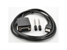 EXSYS EX-1311-2 USB 2.0 zu 1 x Seriell RS-232 1.8 Meter Kabel mit 9 Pin Stecker LED Anzeige