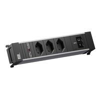 BACHMANN POWER FRAME M 3xCH 0°, 1xUSB C/C 65W L=0.2m