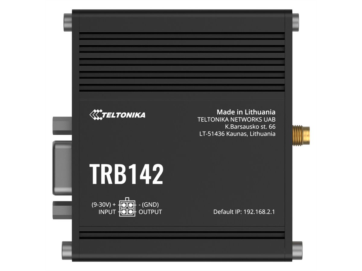 TELTONIKA TRB142 LTE/4G RS232 Industriële gateway
