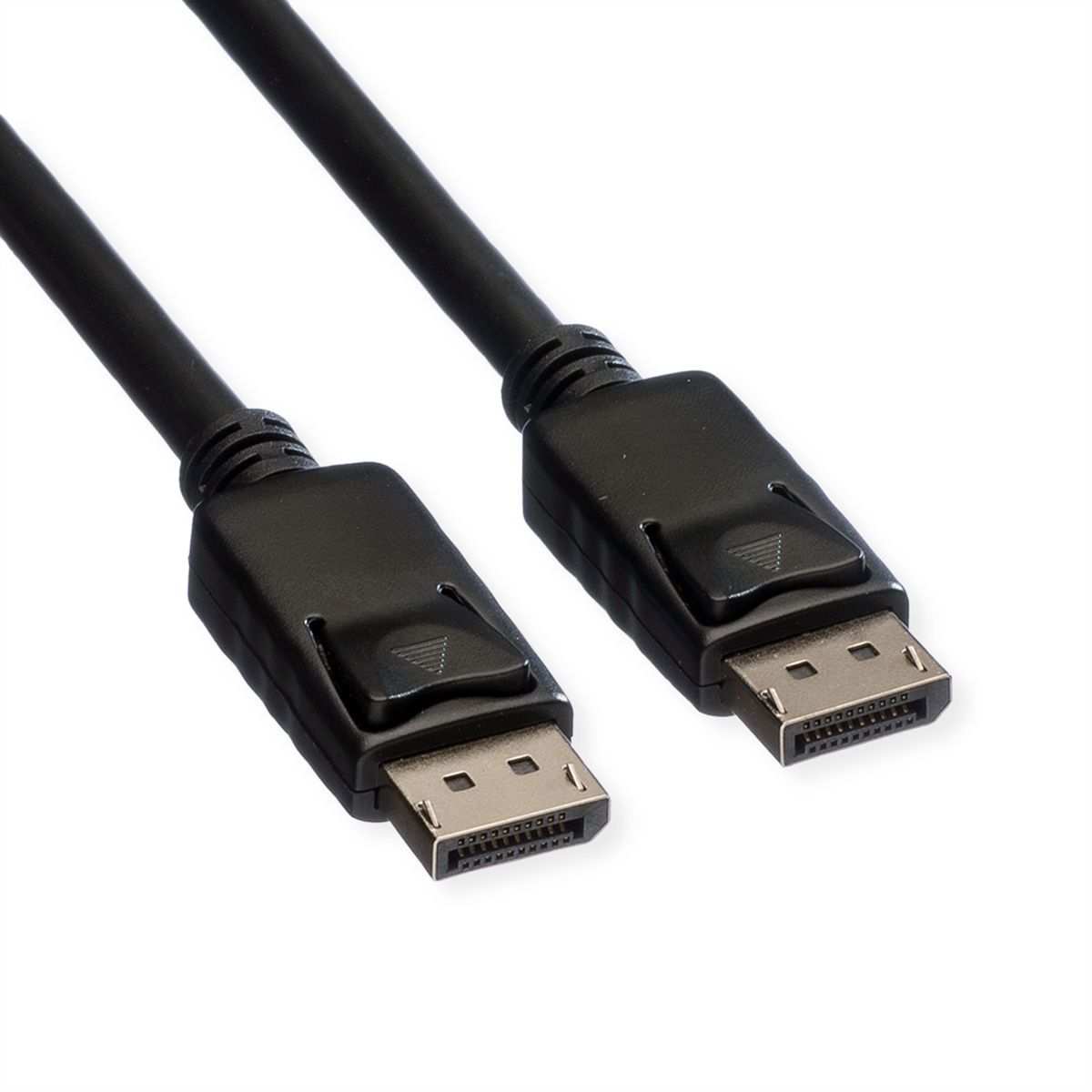 ROLINE DisplayPort v1.2 Cable, TPE, DP-DP, M/M, black, 1.5 m
