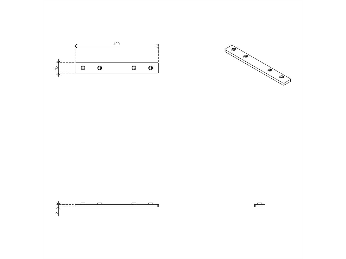DATAFLEX Addit cable protector, connector 492, silver