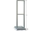 19"-rack 42 HE, 2100x600x1100mm, met sokkel