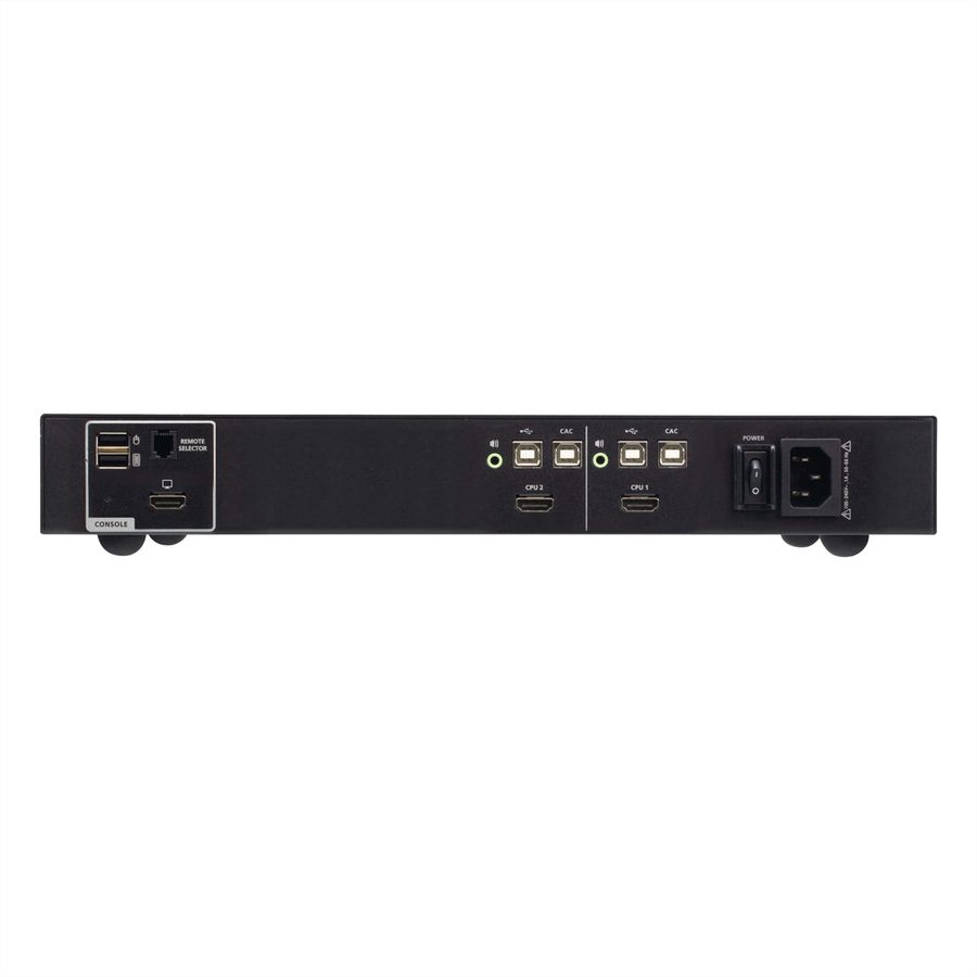 ATEN CS1182H4C 2-poorts 4K HDMI Secure KVM, met Card Reader PSD PP V4.0 conform