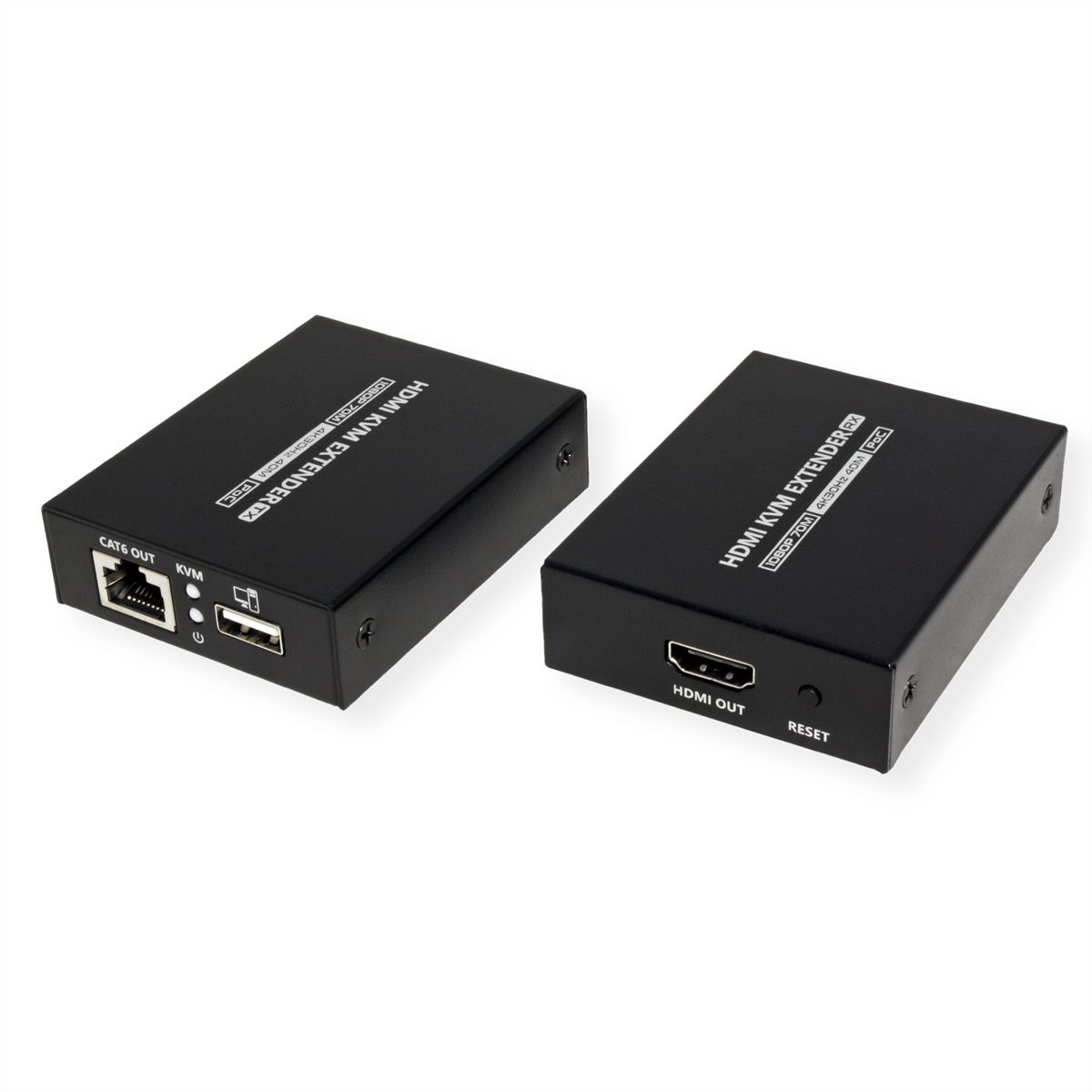 VALUE KVM-Extender via Cat.6/6A, HDMI 4K30, max. 40m