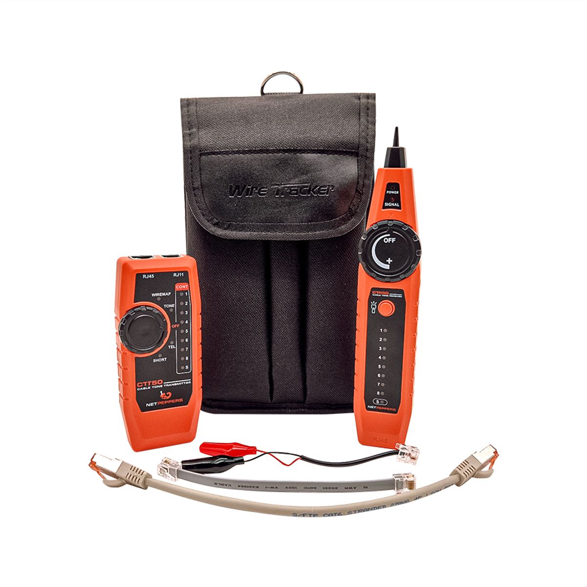 NetPeppers Cable Tracker Kit, Kabel- und Leitungssuche im Netzwerk
