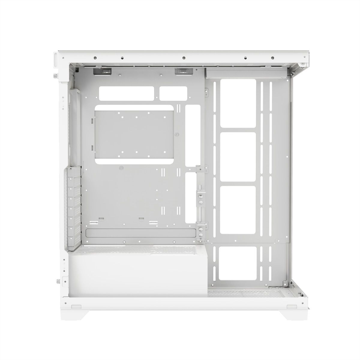 XILENCE Xilent Gleam X818.W.ARGB Gaming ATX PC-behuizing wit, RGB ATX Midi Tower