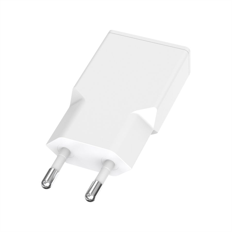 VALUE USB-oplader met Eurostekker, 2 poorten type A+C  , 20W