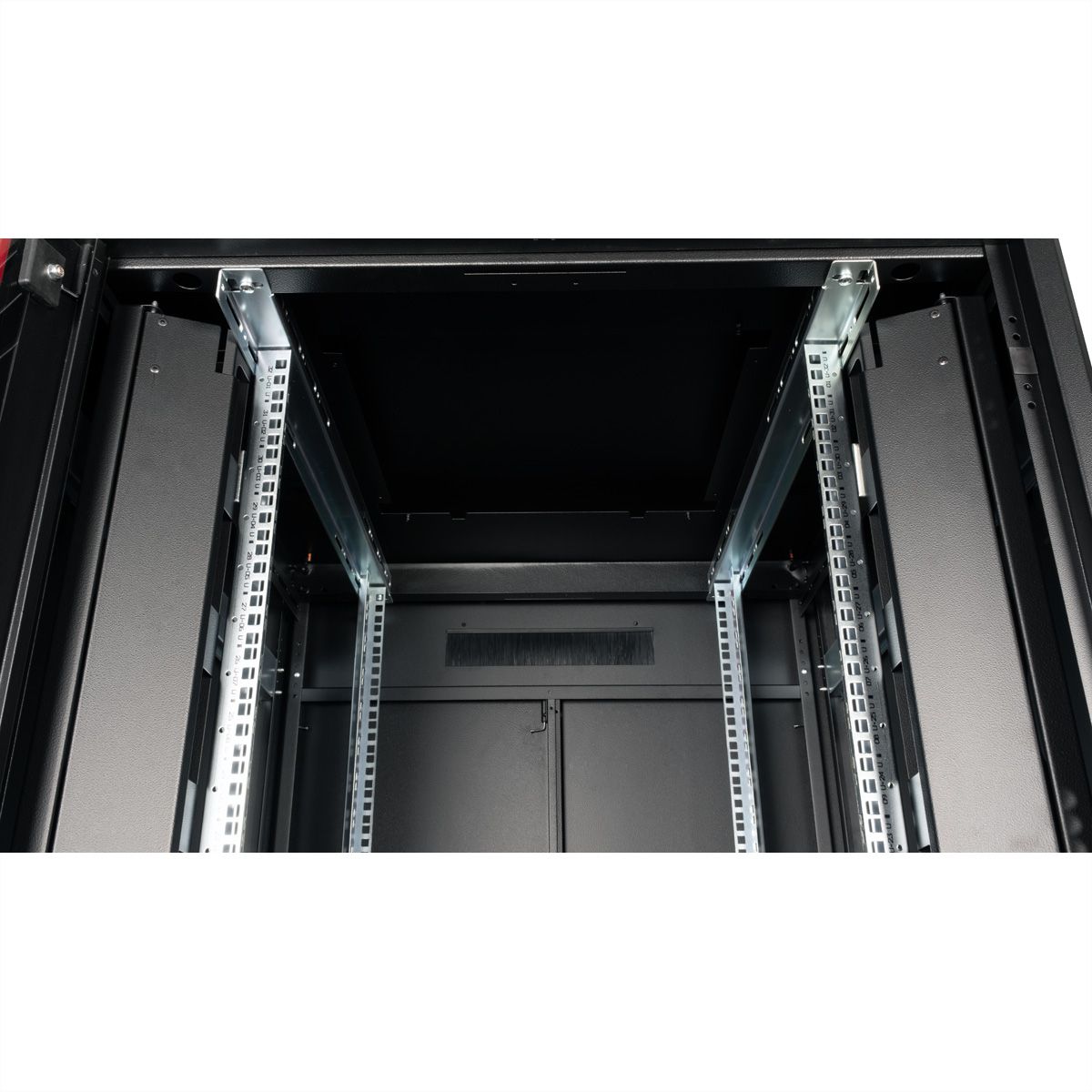 ROLINE 19-inch netwerkkast Pro 32 U , 800x800 BxD Glazen deur zwart