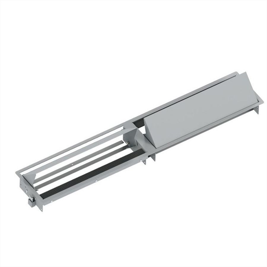 BACHMANN CONI DUO inbouwframe 2 x groot, grijs