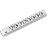 BACHMANN 19" 1,5U 8xCEE7/3 ws voeding 2,0m CEE7/7