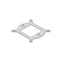SCHROFF Interscale Mounting Bracket for 70 mm Flexible Heat Conductor (FHC), AMD CPU