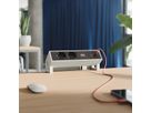 BACHMANN DESK2 2xP40 1xUSB C/C 45W, L=0.2m RAL9010