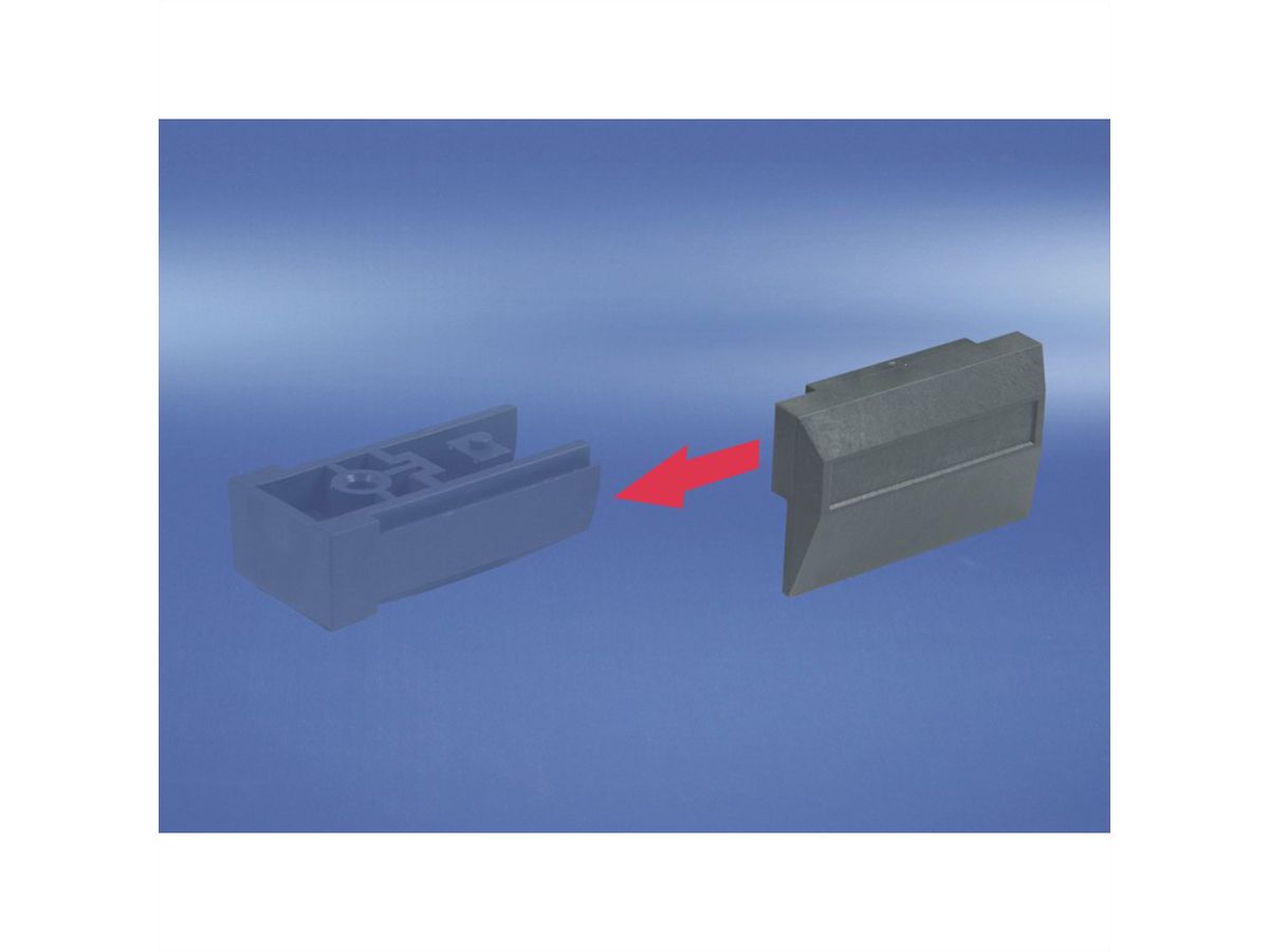 SCHROFF stapelhulp kit voor RatiopacPRO/-Air case of Interscale, RAL 7016