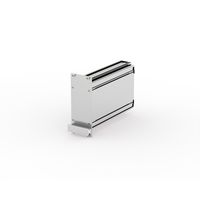SCHROFF Frame Type Plug-In Unit PRO, Plain Cover, 1 Connector, 3 U, 10 HP, 167 mm