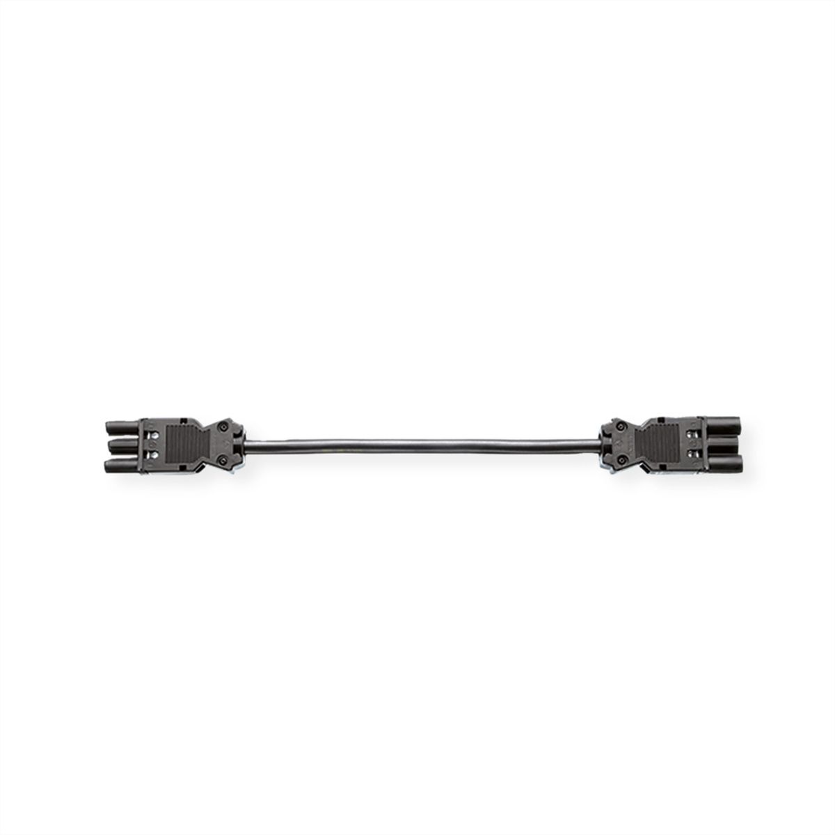BACHMANN verlengkabel GST18-3 male/female, zwart, 3 m