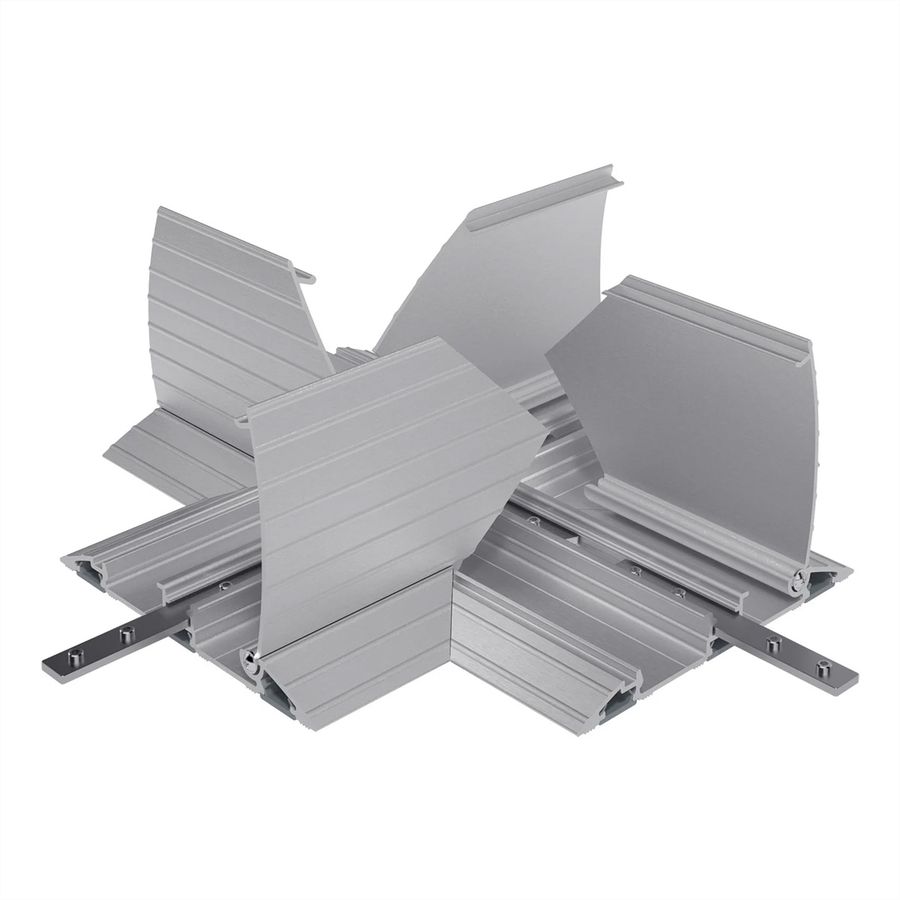 DATAFLEX Addit cable protector, cross-connection 472, silver