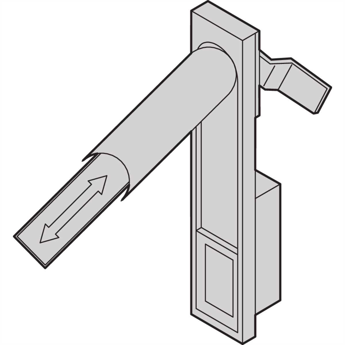 SCHROFF Lever Handle Kit for Varistar and Epcase