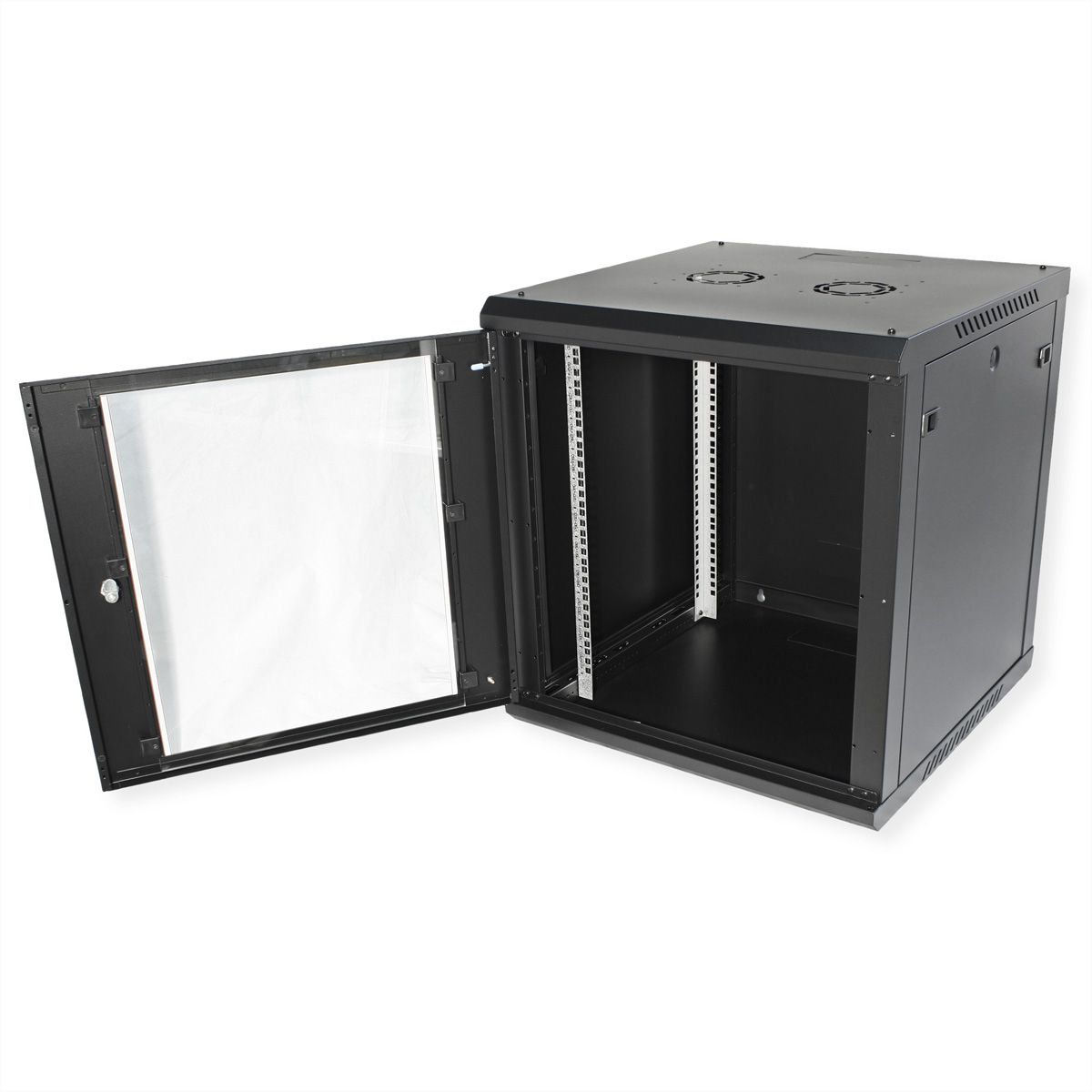 ROLINE 19" Wall Cabinet Basic Plus 12U, 600x600 BxT black
