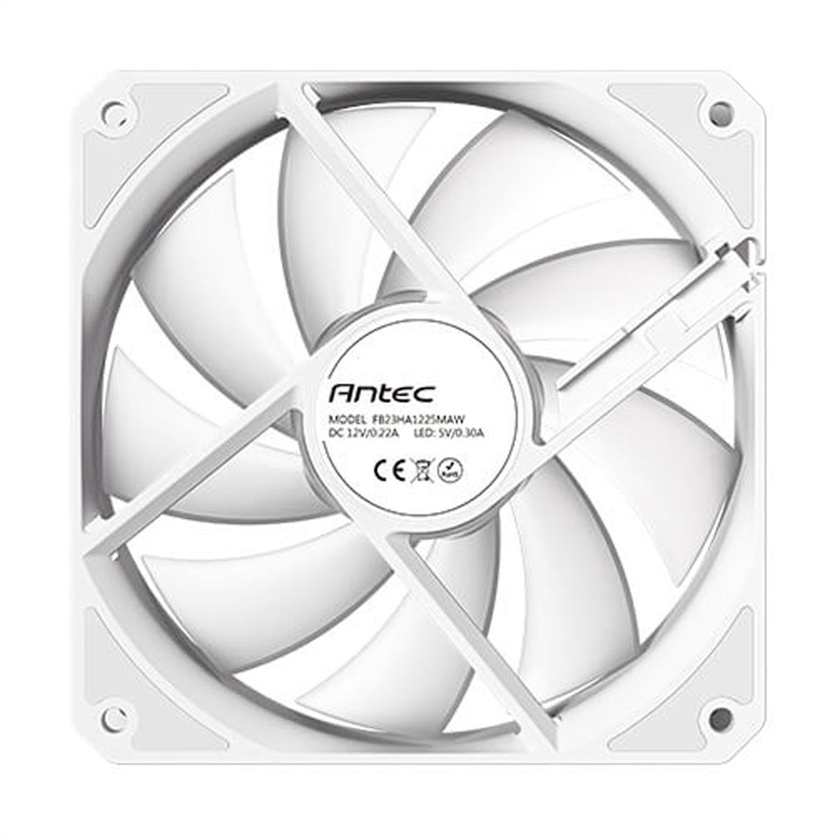 ANTEC P12PWM ARGB White 3PK, Housing fan, white