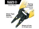 KLEIN TOOLS 11045 Draadstripper/kniptang (10-18 AWG massief)