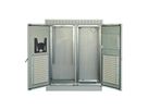 SCHROFF modulaire buitenluchtkast met dubbele deur, ventilator, 1530H 29 U, 1300W 630D