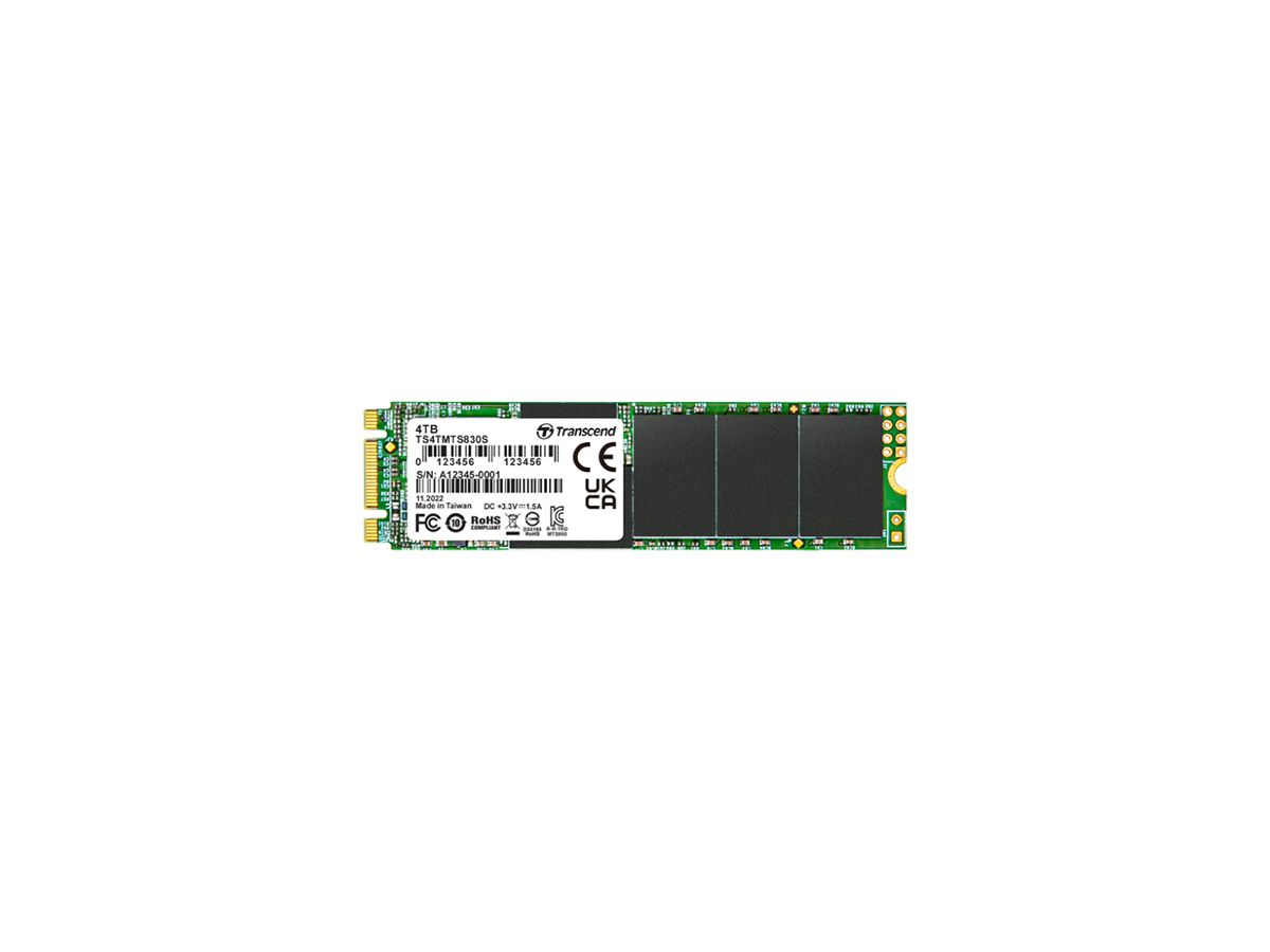 Transcend 830S M.2 4000 GB SATA III 3D NAND
