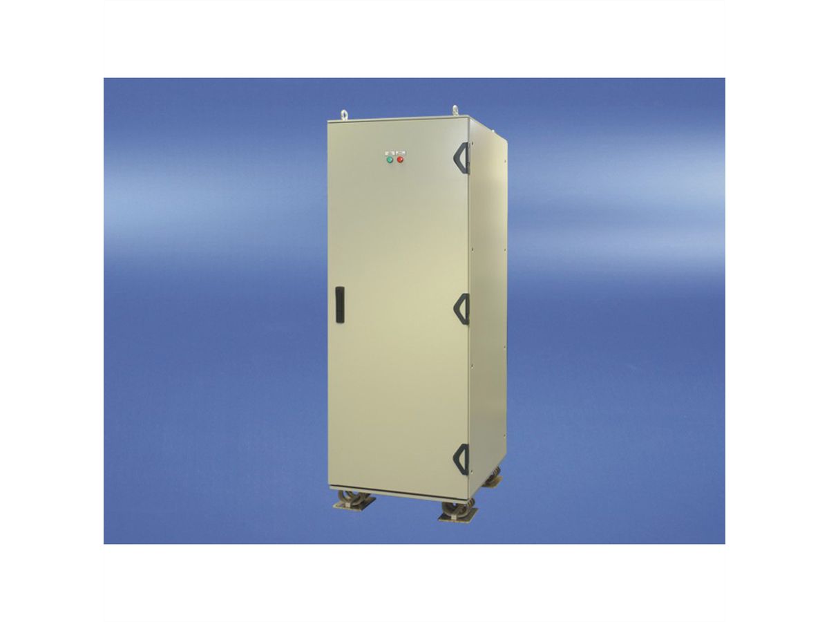 SCHROFF Varistar MIL Cabinet, EMC Shielded, MIL 901D, With Cable Shock Absorbers