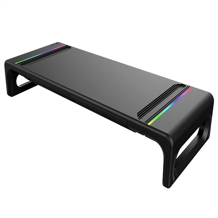 ANTEC MS100 CyberDeck RGB Laptop & Monitor Ständer, bis 30 kg