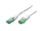 ROLINE RM UTP Patch Cord Cat.6A, white, 0.5 m