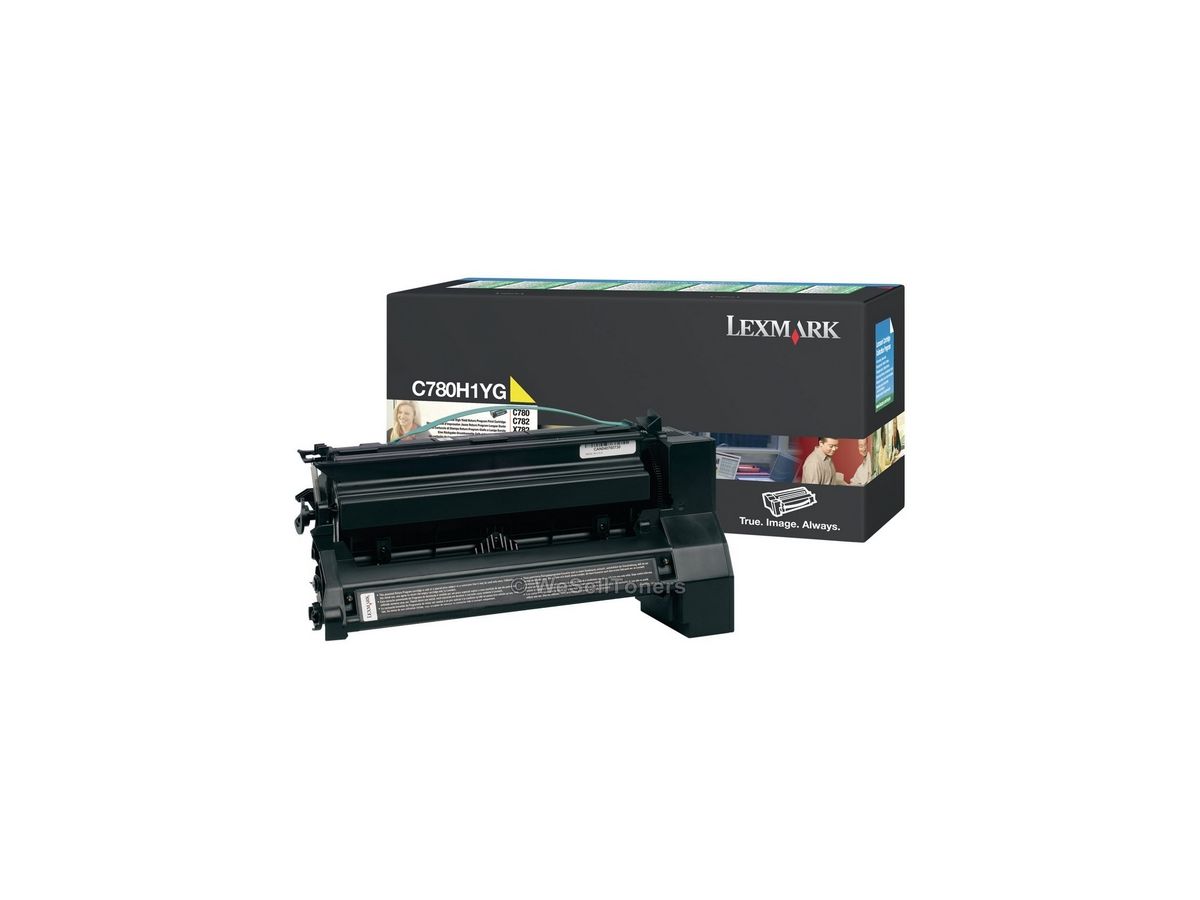 Lexmark C780H1YG toner cartridge Original Yellow 1 pc(s)