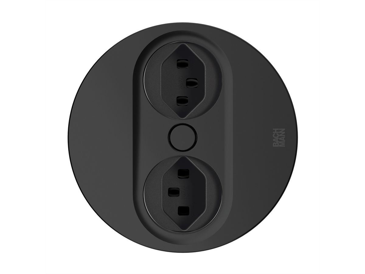 BACHMANN TWIST2 2xCH T23 2,0m AEH, T23 RAL9005 30GE rund