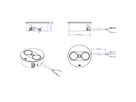 BACHMANN TWIST 2 2xUTE 2.0m AEH RAL9010 30GE round