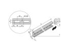 SCHROFF Labrack C-Rail for 19" Stationary 39 U