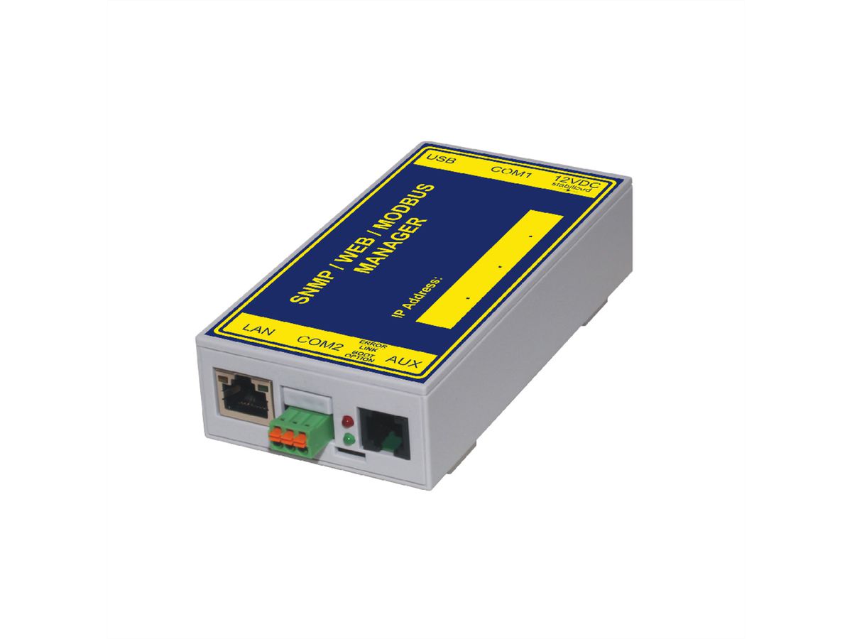 GENEREX SNMP/Web-adapter CS141SCM HW161, MODBUS, extern, 1GB/s