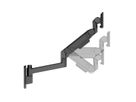 ROLINE Heavy-Duty Gas Spring Monitor Arm, Wall Mounted, <27kg, <144,78cm (57")