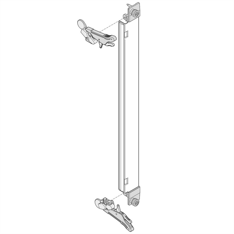 SCHROFF ATCA IEA Handle, Plunger Style