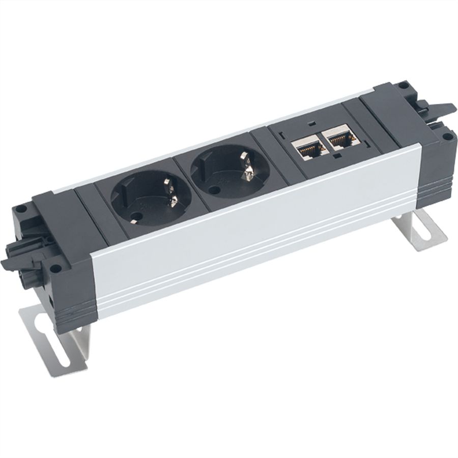 BACHMANN mounting bracket stainless steel, slotted hole