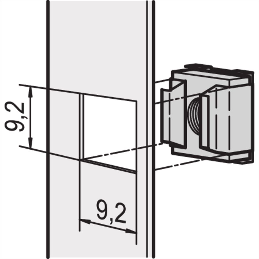 SCHROFF Kooimoerenset, M5, 50 stuks