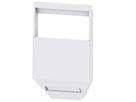 BACHMANN DESK2 concealed cable routing, white