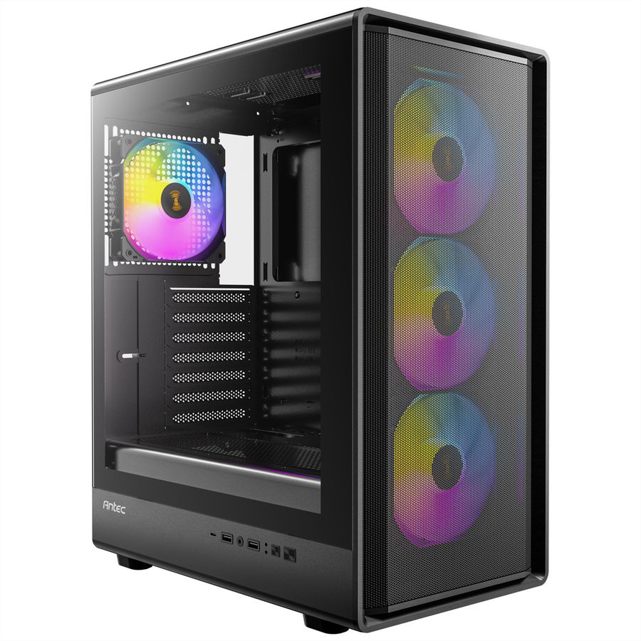 ANTEC Performance P6 Neo ARGB PC Gehäuse ATX Midi Tower, schwarz