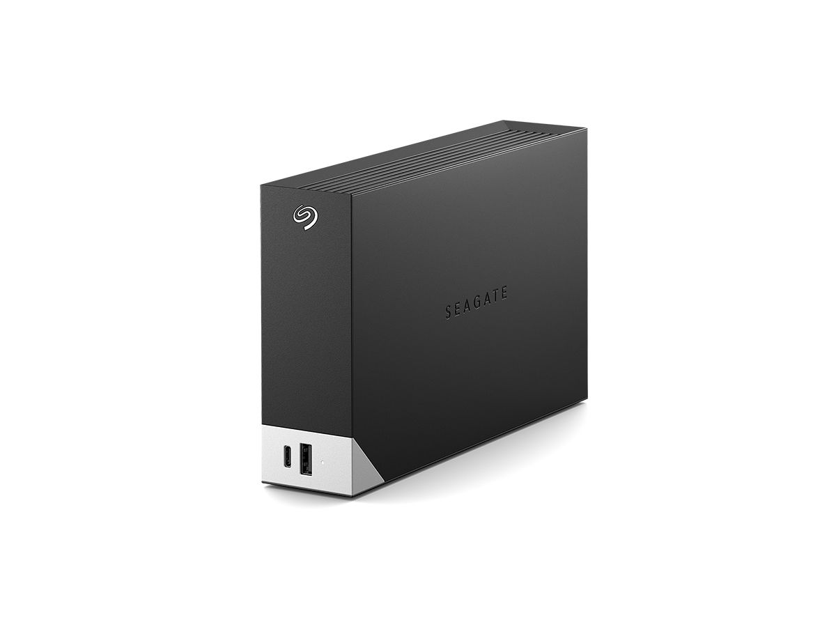 Seagate One Touch Hub externe harde schijf 8 TB Zwart, Grijs