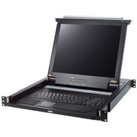 ATEN CL1000M KVM-Console, 43cm LCD, VGA, PS/2, CH-Layout