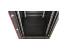 ROLINE 19-inch netwerkkast Basic 22 U, 600x800 BxD Glazen deur zwart