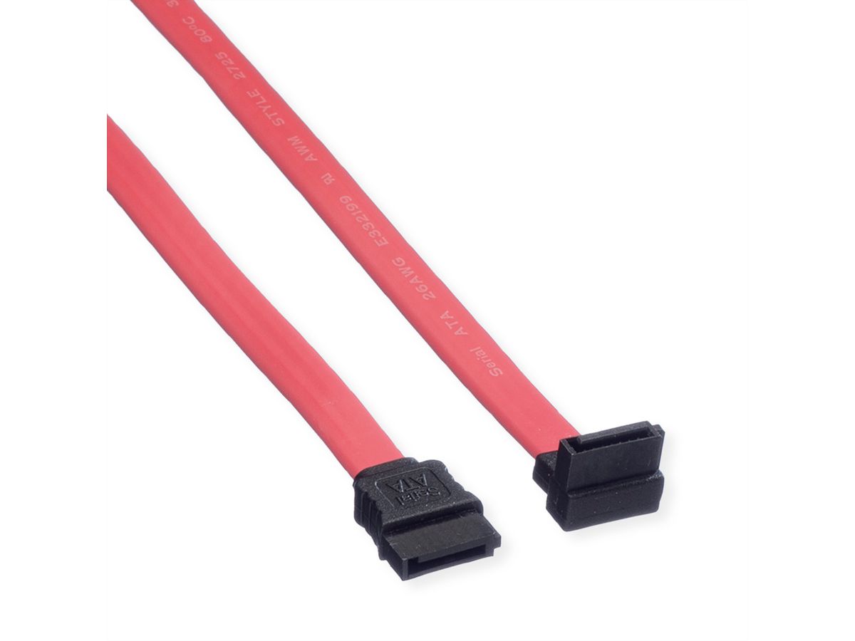 VALUE Internal SATA 3.0 Gbit/s Cable, angled, 0.5 m